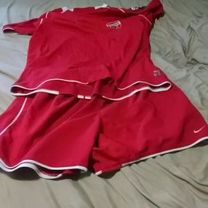 Nike shorts and shirt