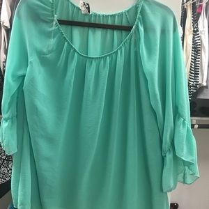 Mint blouse