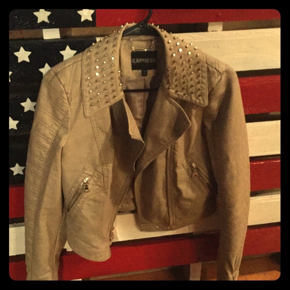 Express faux leather jacket