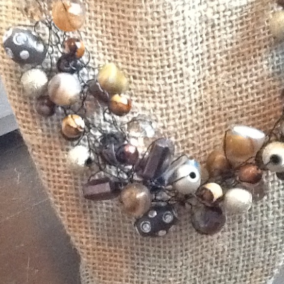 Handmade one of a kind necklace.