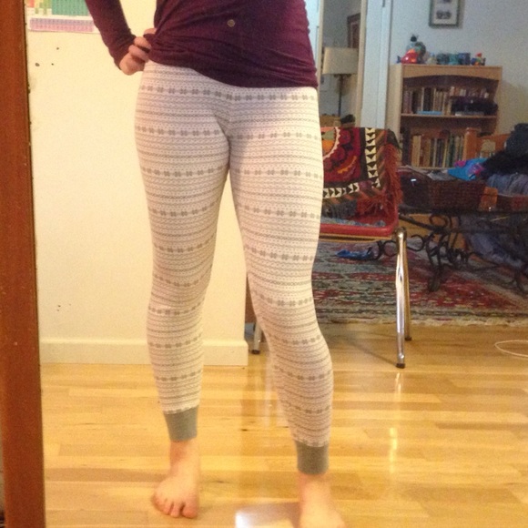 Soft Wintery patterned leggings