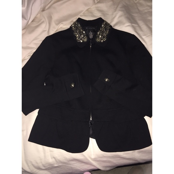 I.N.C gorgeous ruffled blazer
