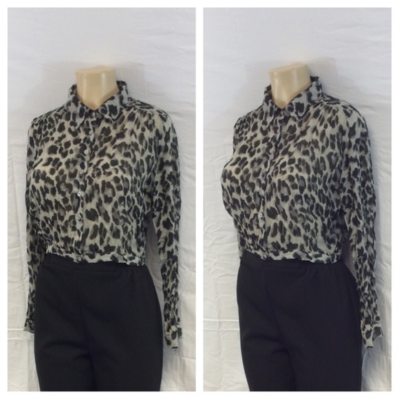 MINE BUTTON DOWN LADIES TOP - Picture 3 of 4