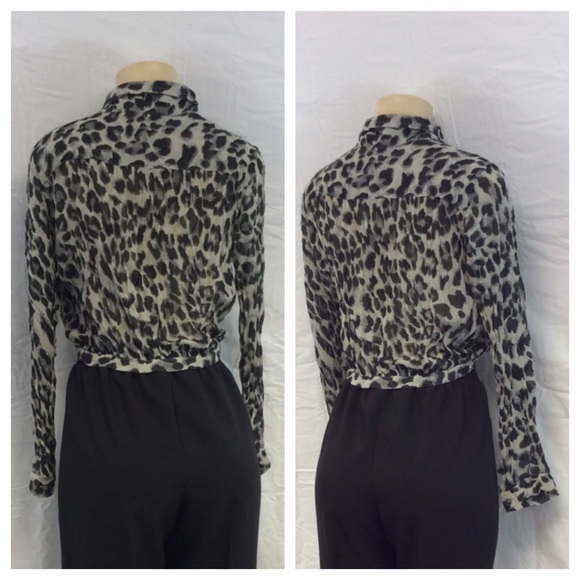 MINE BUTTON DOWN LADIES TOP - Picture 4 of 4