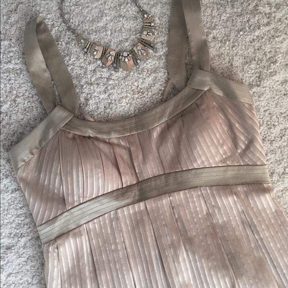 Laundry Gold Cocktail Dress