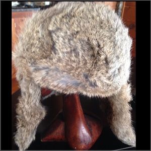 Real Rabbit Fur Winter Hat