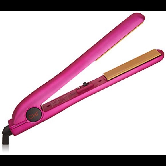 Metallic hot pink chi flat iron