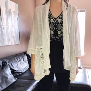 Band of Gypsies Lace Kimono