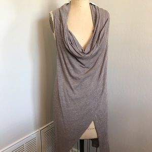 Tunic cowl neck top.