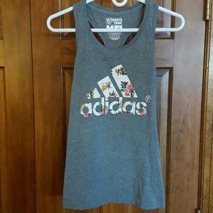 Floral Adidas Tank