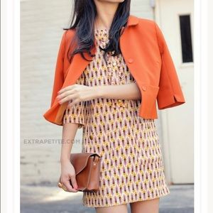 H&M retro pattern tunic / mini dress sz 4