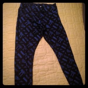 NIKE DRI-FIT LEGGINS (Medium) Blue