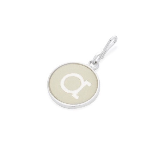 Alex & Ani initial A necklace charm