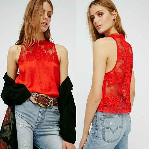 FP Tied To You Lace Top