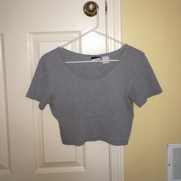 Ribbed crop top
