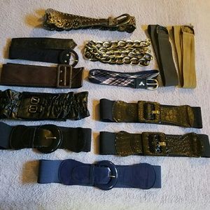 🔴CLEARANCE Wide Belts Bundle