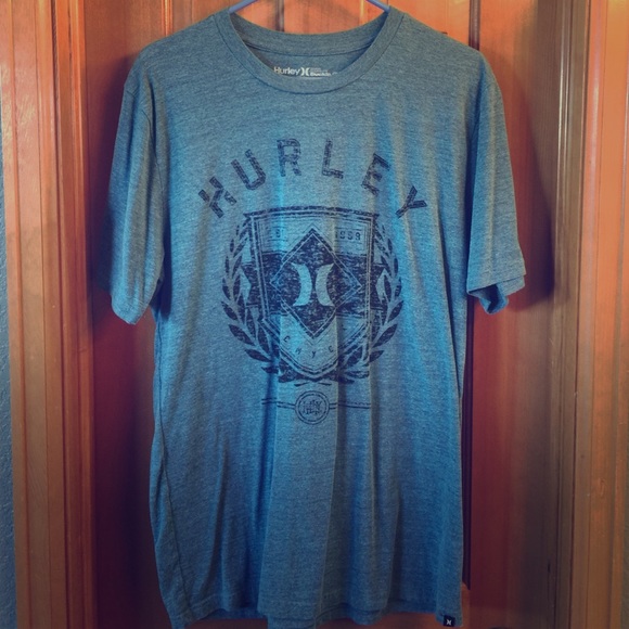 Hurley T-shirt, Large, Aqua/green