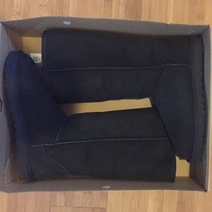 NWT Black Tall Classic UGG Boots- Size 9