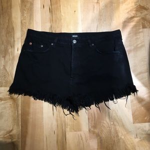 Hudson Tori Slouch Shorts Black