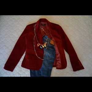 TALBOTS velvety jacket