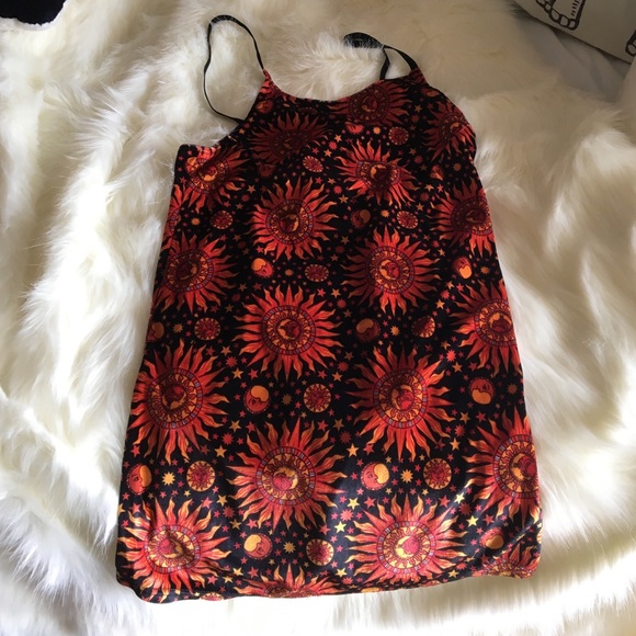 90s vintage motel carpet print mini bodycon dress