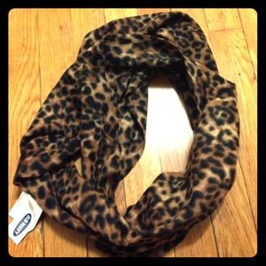 Cheetah Print Circle Scarf
