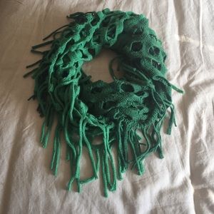 Unique fringe scarf