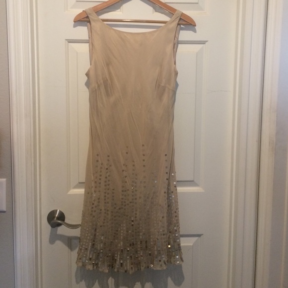 NWTs Petite Jones of New York 14p champagne dress
