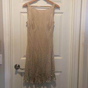 NWTs Petite Jones of New York 14p champagne dress