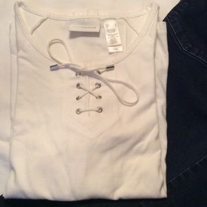 Liz Claiborne pullover cotton top