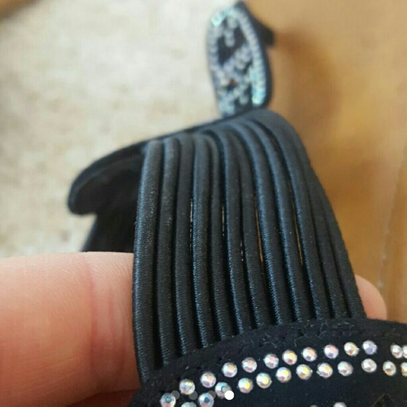 Palms black jeweled sandal - Picture 4 of 4