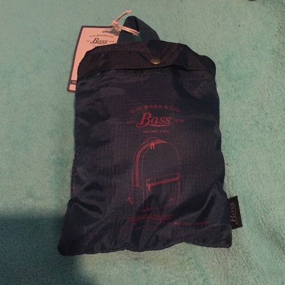 PACKABLE BACKPACK! Brand new, Navy Blue