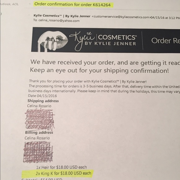 KYLIE cosmetics True Brown K & King K Bundle - Picture 4 of 4