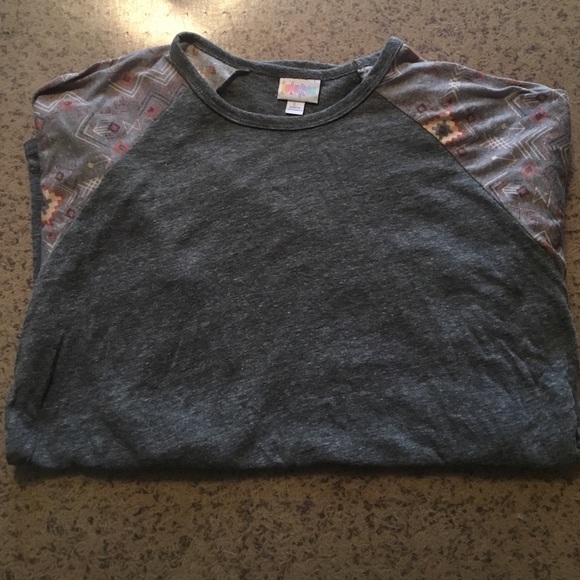 Lularoe Aztec Randy- baseball tee!