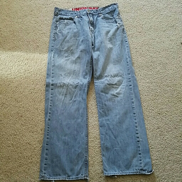 Union Bay worn jeans 34x32