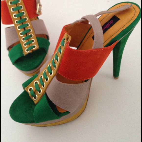 Dollhouse Heels JESSICA sz 8.5