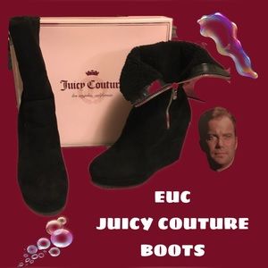 🌸🌸EUC JUICY COUTURE ANKLE BOOTS🌸🌸 Size 9.5