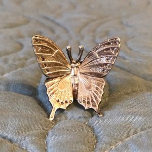 Sterling Silver butterfly ring