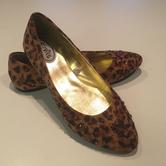 🚫SOLD🚫Stevies leopard print ballet flats