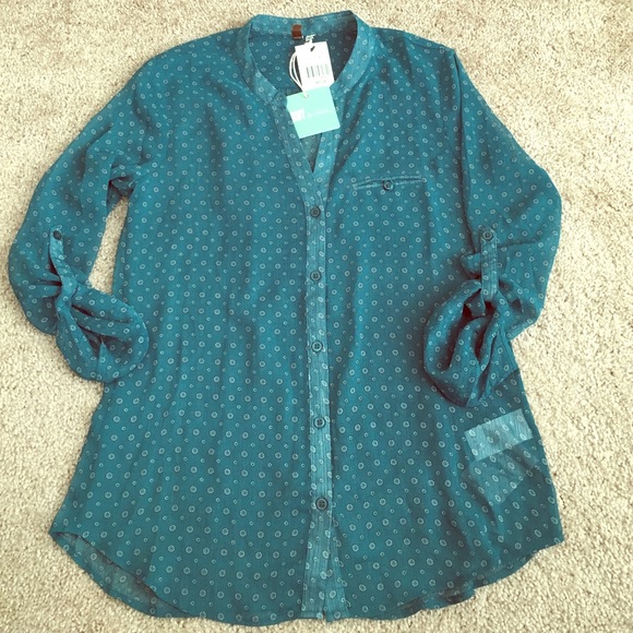 Sinclaire Button Front Blouse