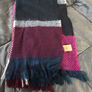 American eagle plaid blanket scarf