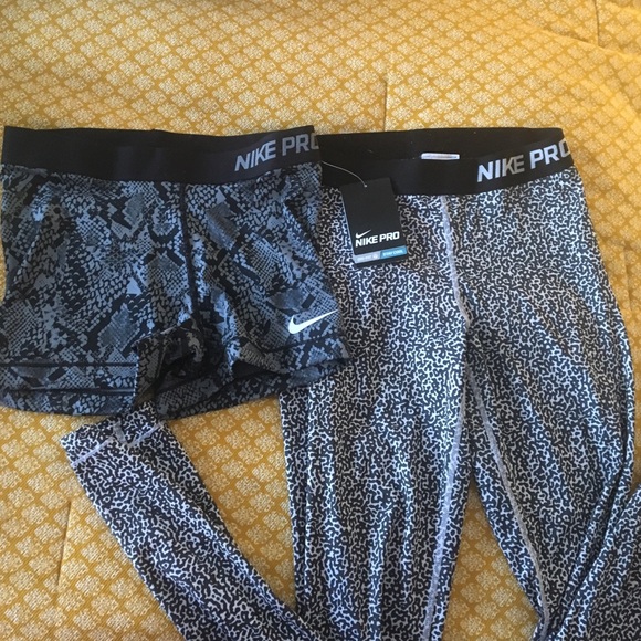 Nike Pro Workout Pants & Compression Shorts