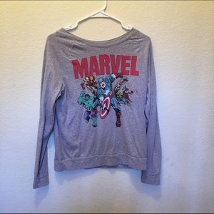 Marvel long sleeve t-shirt