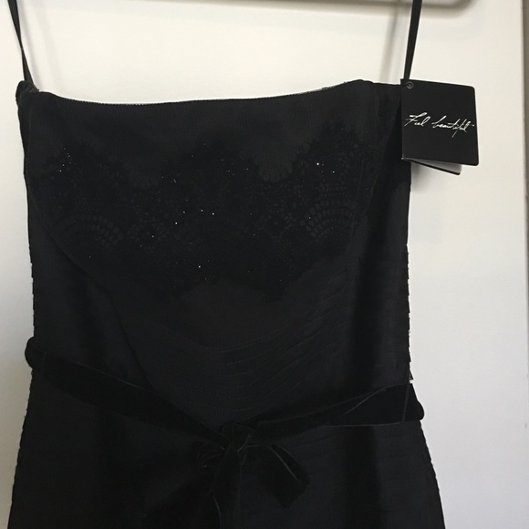 WHBM Cocktail Dress- Black Strapless - Picture 2 of 4