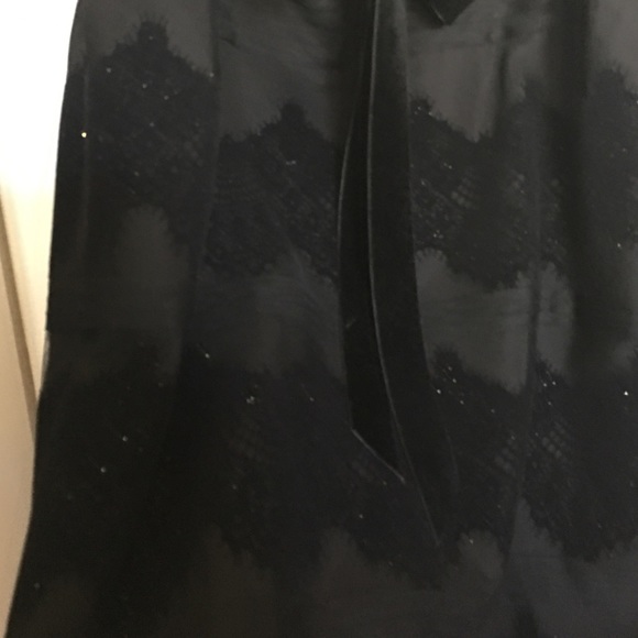 WHBM Cocktail Dress- Black Strapless - Picture 3 of 4