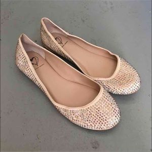Steve Madden Rhinestone Flats