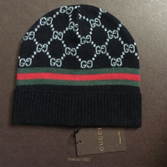 Gucci Accessories Authentic Gucci Hat And Matching Scarf Boxed Set