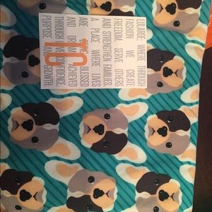 TC Lularoe Frenchie print. Unicorn!