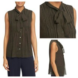 NWOT Diane von Furstenberg 100% Silk Blouse