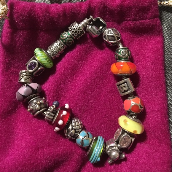 Completely full pandora bracelet